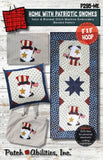 Home with Patriotic Gnomes Machine Embroidery by Patch Abilities