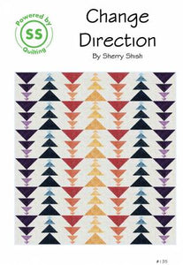 Change Direction Quilt Pattern by Powered By Quilting