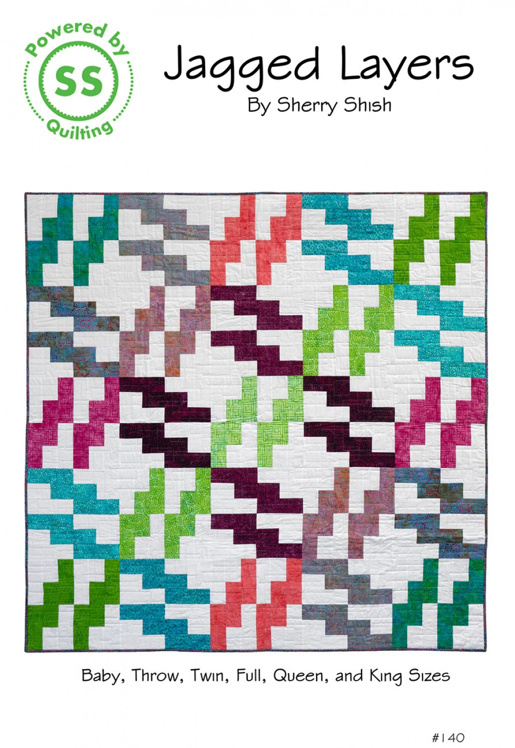 Jagged Layers Quilt Pattern – Quilting Books Patterns and Notions