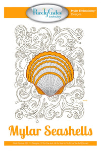 Mylar Seashells Machine Embroidery CD