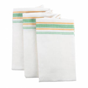 Aunt Martha's Vintage 1930 Striped Towels - Green