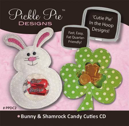 Shamrock & Bunny Candy Cuties Embroidery