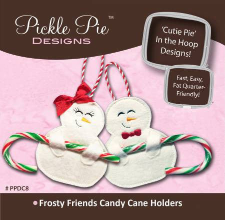 Frosty Friends Candy Cane Holders CD
