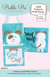 Puppy Love Quilt Block Projects In The Hoop Machine Embroidery Design CD