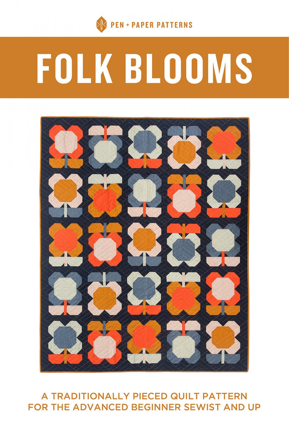 Folk Blooms Quilt Patterns Quilting Books Patterns and Notions