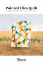 Painted Tiles Quilt Pattern by Taren Studios
