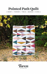 Pointed Path Quilt Pattern by Taren Studios