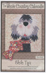 Shih Tzu Precut Applique