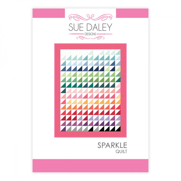 Sparkle Beginner Quilt Pattern by Sue Daley Designs