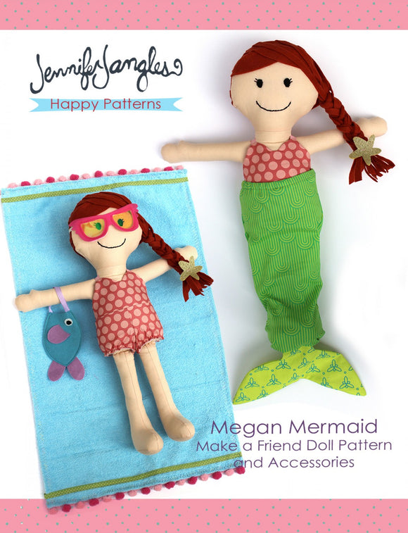 Megan Mermaid Make A Friend Doll And Accessories