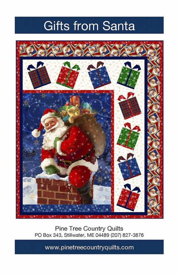 Gifts from Santa Quilt Pattern by Pine Tree Country Quilts