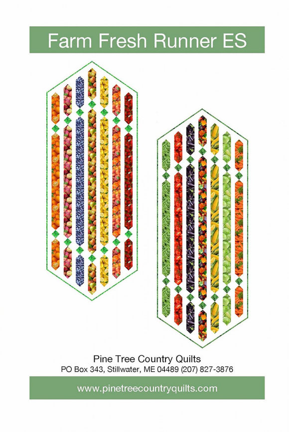 Farm Fresh Runner by Pine Tree Country Quilts