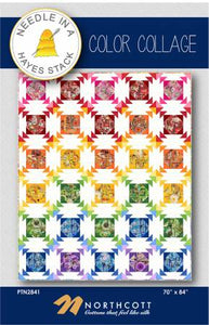 Color Collage Quilt Pattern by Needle In A Hayes Stack