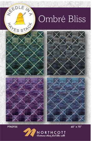 Ombre Bliss Quilt Pattern by Needle In A Hayes Stack