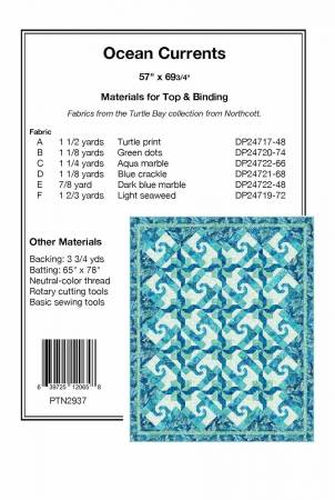 Ocean Currents Quilt Pattern – Quilting Books Patterns and