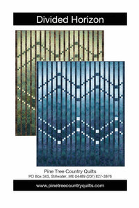 Divided Horizon Quilt Pattern by Pine Tree Country Quilts