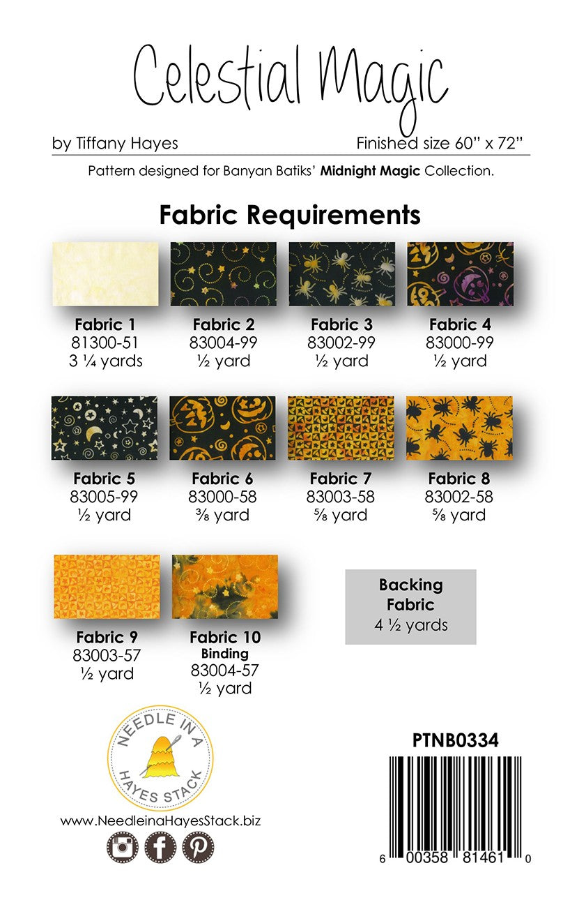 Celestial Magic Quilt Pattern – Quilting Books Patterns and Notions