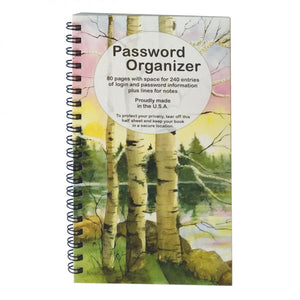 Password Book Birches