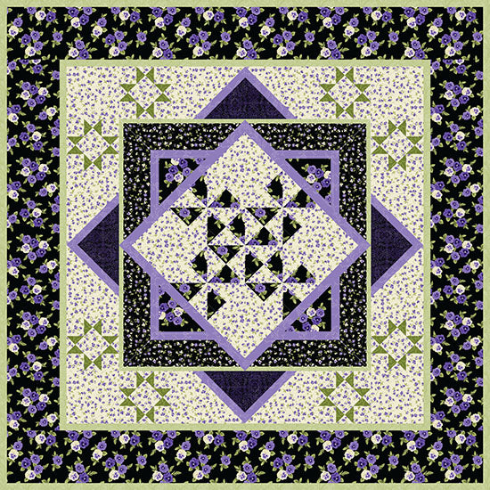 Pansy Park Quilt Pattern by Animas Quilts Publishing