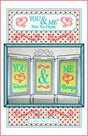 You & Me Table Top Display Downloadable Pattern by Janine Babich