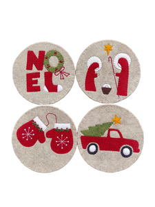 Christmas Coasters Downloadable Pattern by Rachels of Greenfield