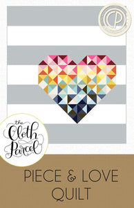 Piece & Love Downloadable Pattern by The Cloth Parcel