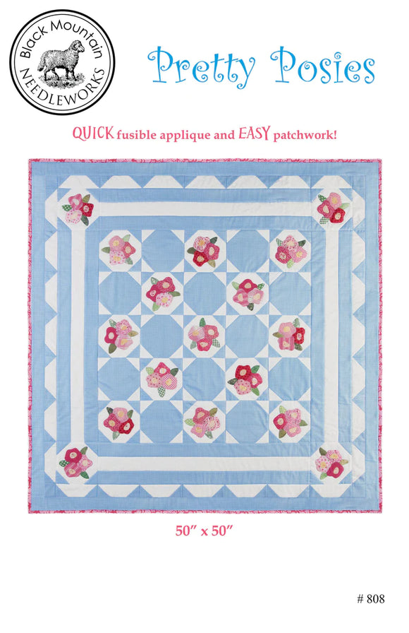 Pretty Posies Quilt Pattern by Black Mountain Needleworks