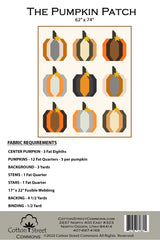 Back of the The Pumpkin Patch Downloadable Pattern by Cotton Street Commons