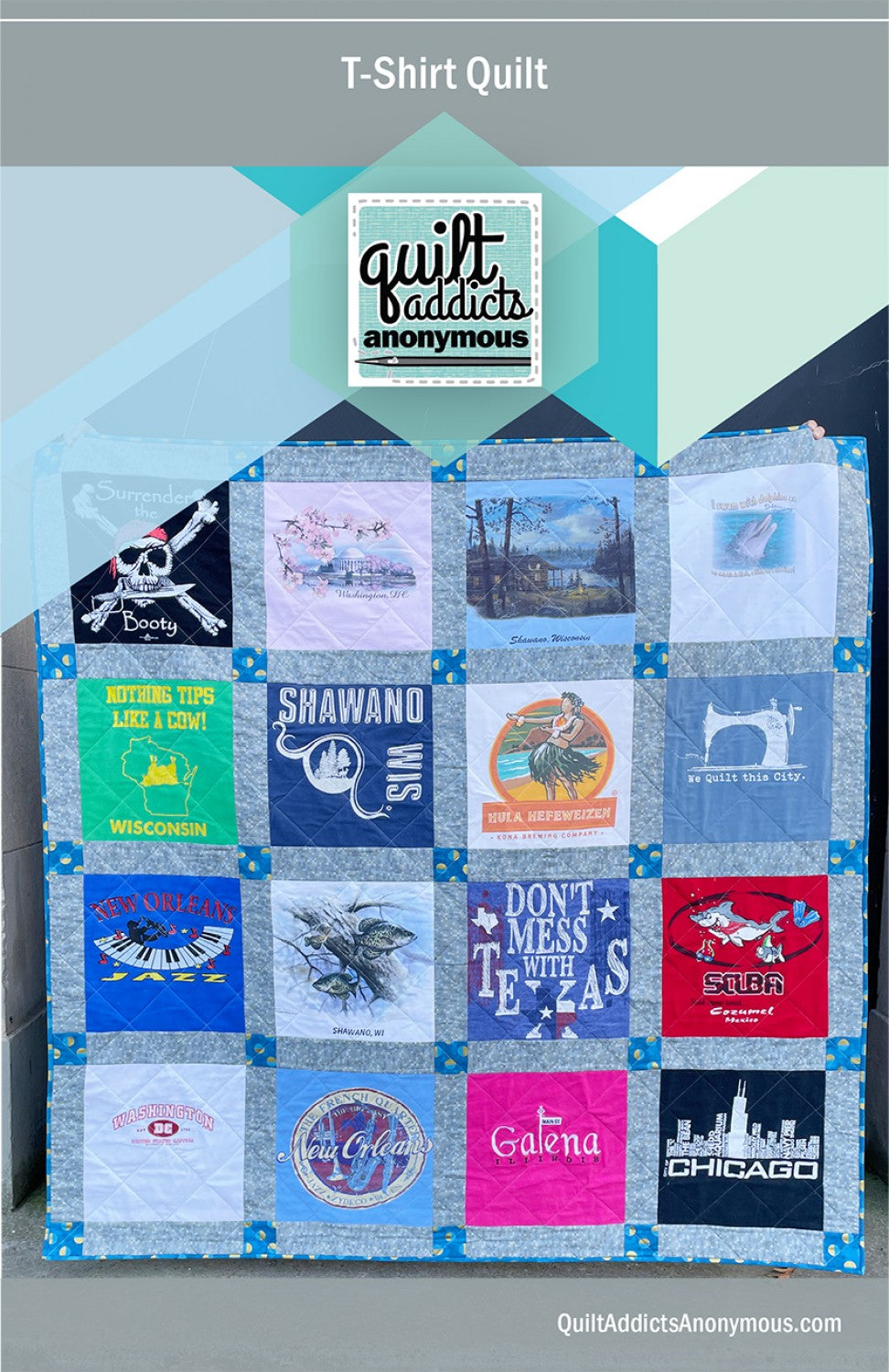 T-Shirt Quilt Pattern – Quilting Books Patterns and Notions