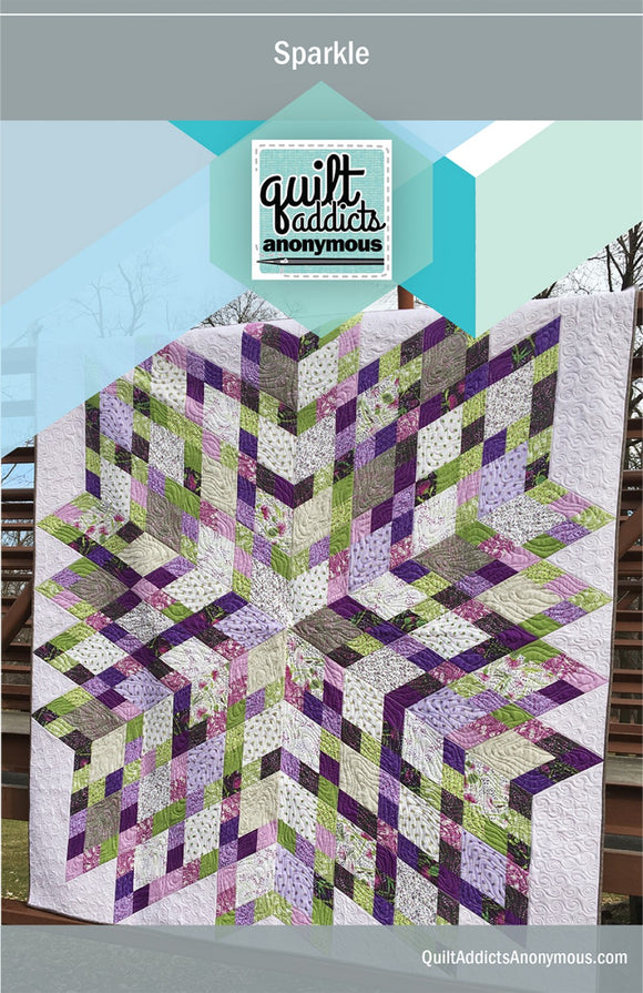Sparkle Quilt Pattern by Quilt Addicts Anonymous