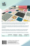 Back of the Gridwork Quilt Pattern by Fabric Addict