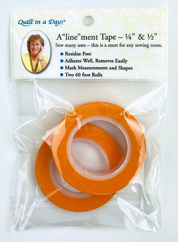A'line'ment Tape - 1/4in & 1/2in