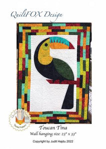 Toucan Tina Quilt Pattern by QuiltFox