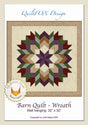 Barn Quilt Wreath Quilt Pattern by QuiltFox