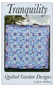 Tranquility Quilt Pattern by Quilted Garden Designs