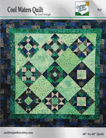 Cool Waters Quilt Pattern by Quilting In The Valley