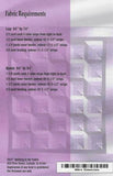 Back of the Ombre Dimensions Quilt Pattern by Quilting In The Valley