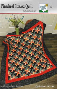 Pinwheel Pizzazz Quilt Pattern by Quilting In The Valley
