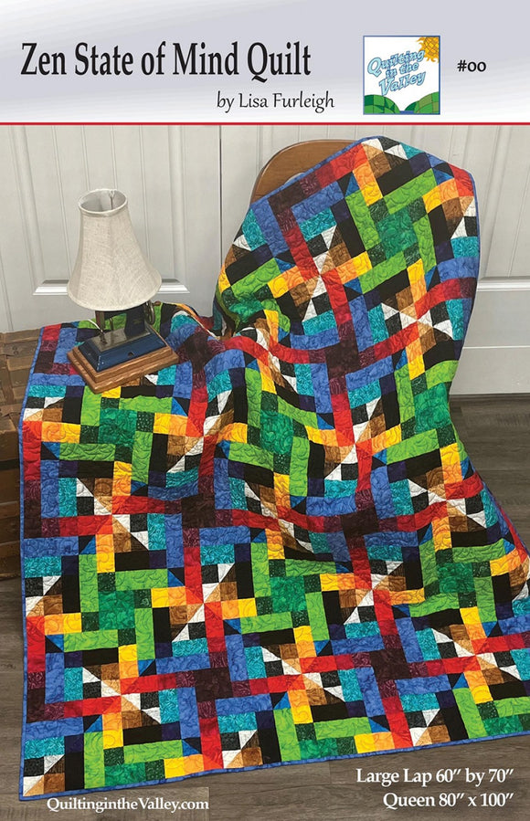 Zen State of Mind Quilt Pattern by Quilting In The Valley