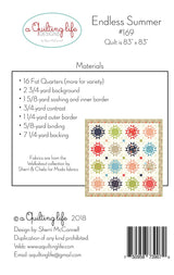 Endless Summer Quilt Pattern