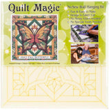 Fall Butterfly Quilt Magic no-sew kit