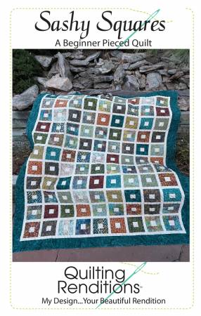Sashy Squares Quilt Pattern by Quilting Renditions