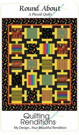 Round About Quilt Pattern by Quilting Renditions