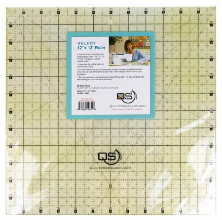 Quilter's Select Quilting Ruler 12in x 12in