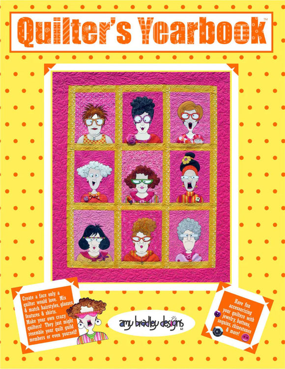 Quilters Yearbook Downloadable Pattern by Amy Bradley Designs