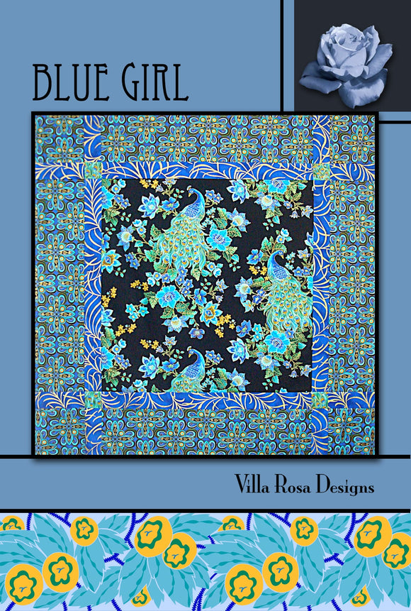 Blue Girl Downloadable Pattern by Villa Rosa Designs