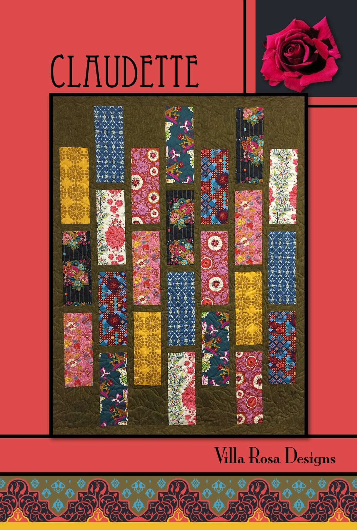 Claudette Downloadable Pattern by Villa Rosa Designs