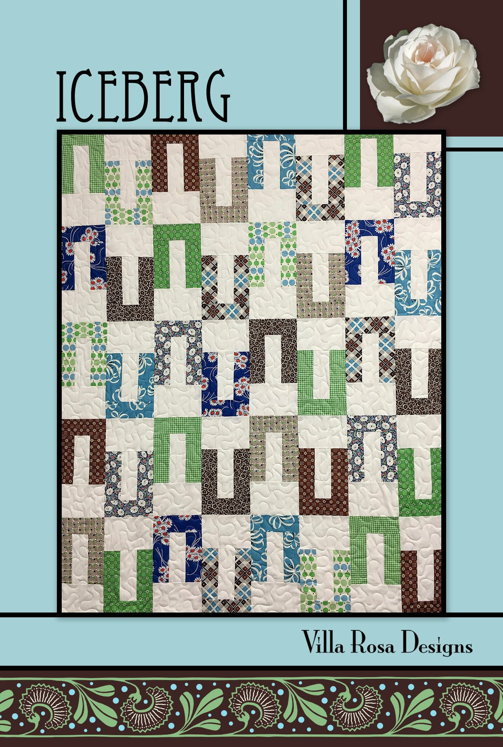 Iceberg Trading Pattern Iceberg Downloadable Pattern – Quilting Books Patterns and Notions