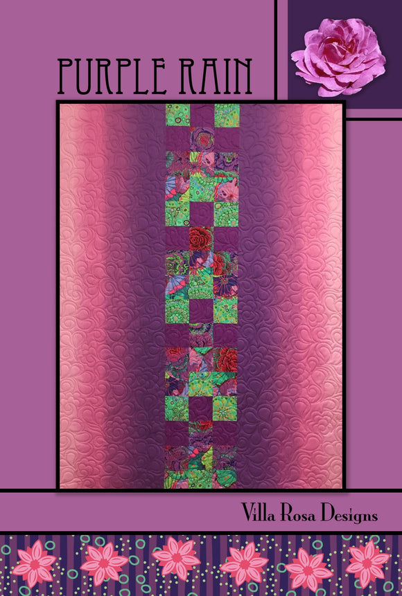 Purple Rain Downloadable Pattern by Villa Rosa Designs