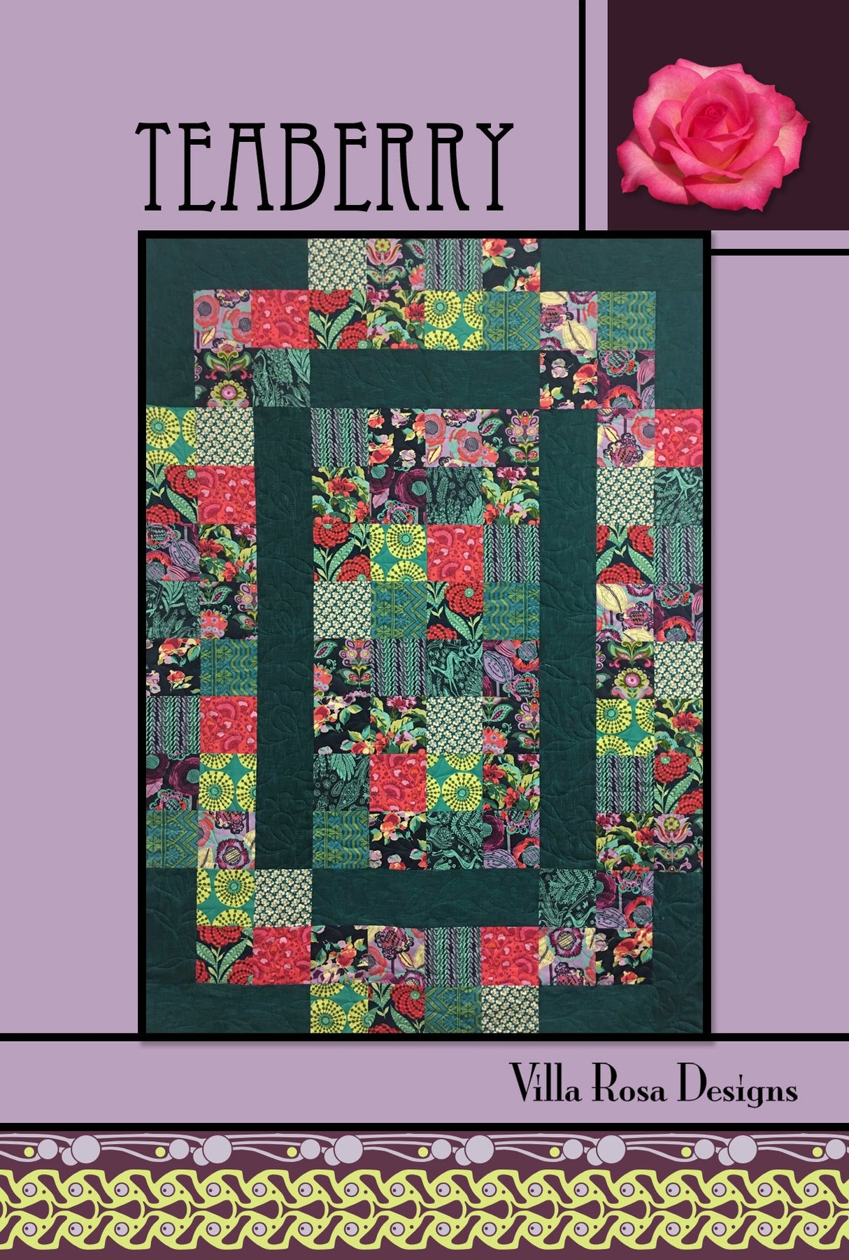 Teaberry Downloadable Pattern by Villa Rosa Designs